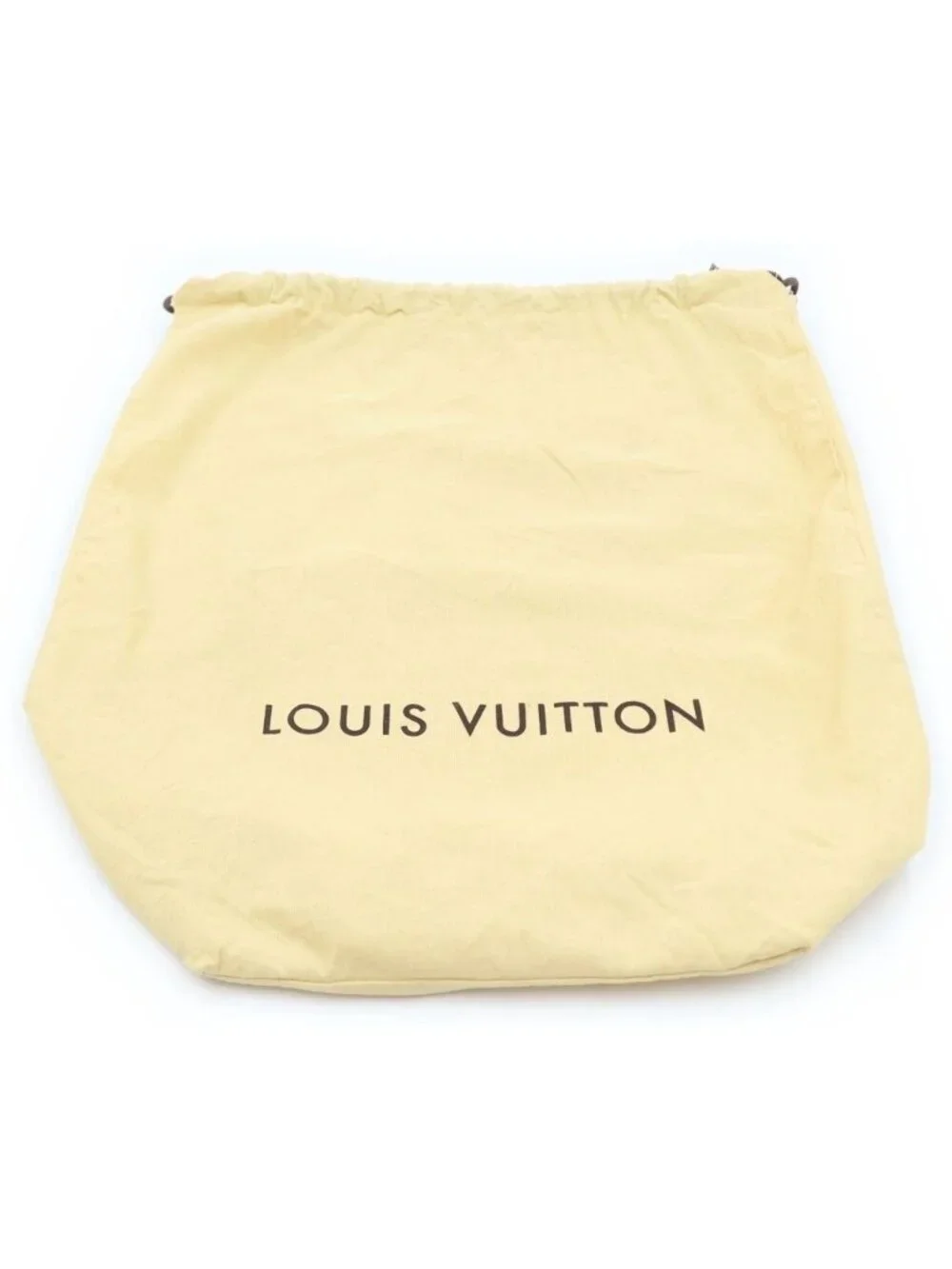Louis Vuitton Damier Duomo Boston Bag Brown Leather Gold